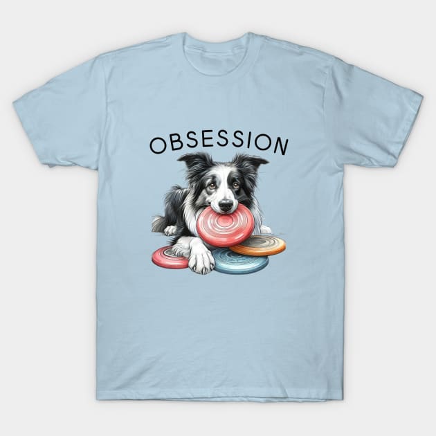 OBSESSION - Border Collie T-Shirt by ZogDog Pro